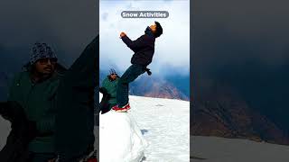 Auli | Mini Switzerland of Uttarakhand | Adventure Activities in Auli | #shorts