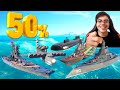 50% OFF All Gold Ships in Modern Warships! Best Deals You Can’t Miss!