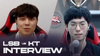 [각오 인터뷰] 리브 샌박 vs. KT | 2021 LCK Spring Split