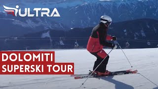 DOLOMITI SUPERSKI TOUR 2023 ep. 12 - Pista Trametsch, comprensorio Plose, Bressanone - ICARUS ULTRA