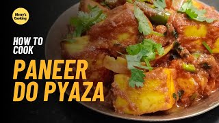 Paneer Do Pyaza Recipe | Restaurant-Style Paneer Curry | Easy \u0026 Delicious | Veg recipe