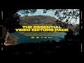 THE ESSENTIAL VIDEO EDITORS PACK || AFTER EFFECTS / PREMIERE PRO / FINAL CUT / DAVINCI + MORE