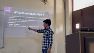 PowerPoint presentation on Exception Handling in Java
