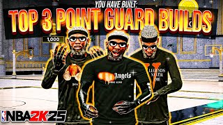 TOP 3 POINT GUARD BUILDS IN SEASON 4 OF NBA 2K25 - BEST ALL AROUND GUARD BUILDS 2K25 SEASON 4!