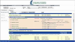 Degree Planner Basics