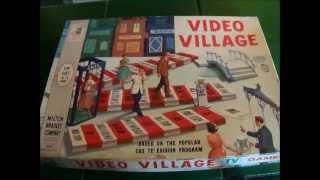 Vintage Video Village 1960's Board Game, Collectible/Collector. Lucky Thrift Store Find!