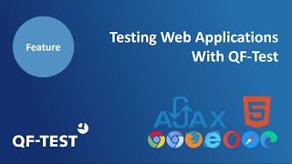 Testing Web applications with QF-Test I GUI Test automation