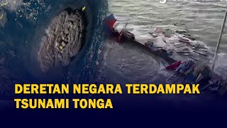 Tsunami Tonga Berdampak ke Amerika, Selandia Baru dan Jepang