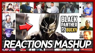 BLACK PANTHER vs BUCKY (Captain America: Civil War) Reaction's Mashup