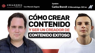 El Mercadologo, Ventas, Cómo Crear Contenido y un Audio Libro | Carlos Brandt, CEO Markandt Graphic