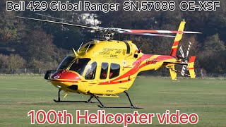 Bell 429 Global Ranger SN.57086 OE-XSF with walk around - inside out European Rotors 2022