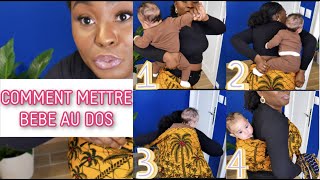 VLOGMAS #3 COMMENT PORTER BEBE AU DOS