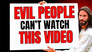 🛑SERIOUS!! "EVIL PEOPLE CAN'T WATCH THIS VIDEO" | God's Message Today #godmessagetoday #godmessage
