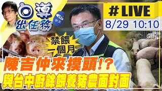 【白導出任務 #LIVE】明天開始禁止廚餘養豬1個月 陳吉仲今與台中廚餘飼養豬農面對面@台灣大搜索CtiCSI  20210829