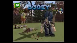 みんなのGOLF4　VS　ファルコン（ハード）対戦　VSモード　マリオン編