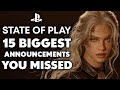 15 BIGGEST PS5 State of Play Announcements You Likely Missed