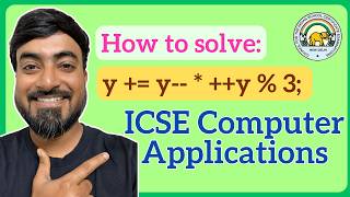 ICSE Class 10 Computer Applications | Solving Java Expressions with ++ and -- (Step-by-Step)