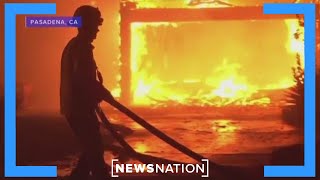 Churches serve congregations after evacuating from LA fires | NewsNation Live