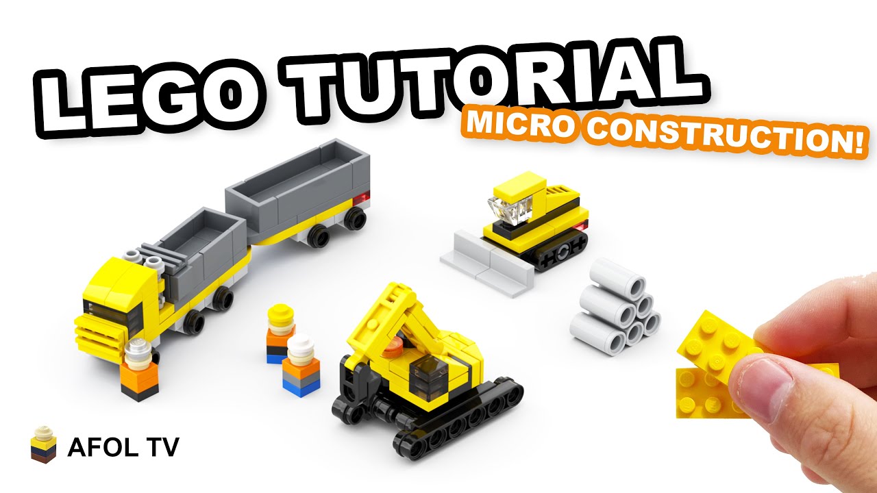 Lego Construction Mini Vehicles Part Tutorial 41 Off