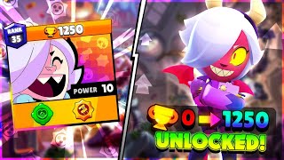 COLETTE 0 To 1250 TROPHIES! Unlocking EVERYTHING In Brawl Pass with Code ASHBS