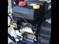 DIY How to remove gas tank from snowblower (SnowJoe)