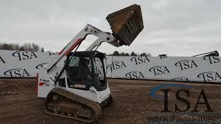 21091 - 2018 Bobcat T550 Skid Steer Will Be Sold At Auction!