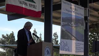 Superintendent Knight Speech at OPUSD Solar Ribbon Cutting Ceremony 2017-09-29