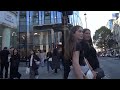 London city centre Oxford St documentary full of shops and people looking like 1980s Sheffield.