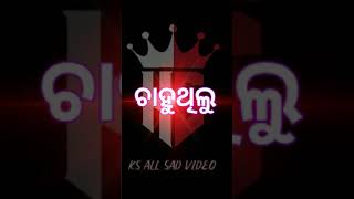 ଶୁଣୁ ଧନ ଓଡ଼ିଆ Sad Status Video Song.In