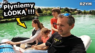 Płyniemy łódką w kształcie Łabędzia !!! - Zwiedzamy zamek Świętego Anioła w Rzymie  - (Vlog 670)