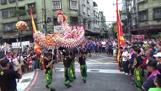 106.6.25台北劉部堂謁祖回駕暨開光30週年祈安遶境【翔鼎獅舘技術龍  】