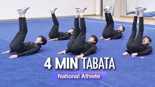 You Must Do This Sixpack Workout (ft. 4min Tabata) | 올해 복근운동은 이걸로 끝내세요, 4분 식스팩 타바타 (유도 국가대표 곽동한 선수)