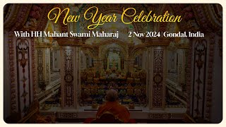 New Year Celebration, Guruhari Darshan, 2 Nov 2024, Gondal, India