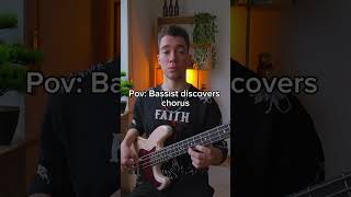 Bassist discovers chorus #bass