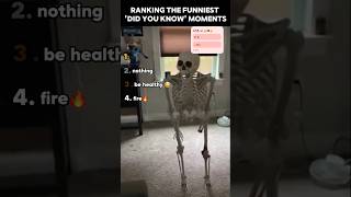 ranking the funniest did you know moments #shorts #memes #sehar @tyler.vitelli