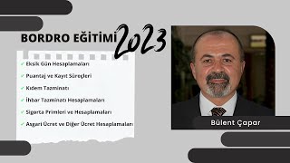 Bordroda Hızlı ve Etkili Yolculuk: Güncel Bordro Eğitimi (2023)