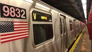 R160 V train shuttle to Mrytle avenue preview