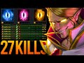 EMBER DESTROYER!! INSANE INVOKER 27 KILLS GAME | Dota 2 Invoker