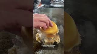 George Motz Fried Onion Burger