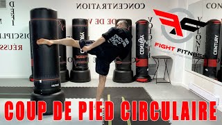 Comment faire: Coup de pied circulaire (Round kick) KICKBOXING