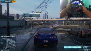 CRUSING! on Need For speed Most Wanted 2012  w/Logitech g29 whellcam