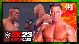 🧢¡AGRESIÓN DESPIADADA! | #1 | WWE 2K23 Showcase | Longplay Español