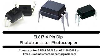 EL817 4-Pin Dip Phototransistor Photocoupler