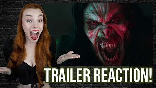 It's Actually Horror?!? | Morbius |  Trailer Reaction!