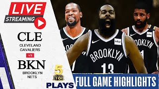012121 NBA Live Stream: Brooklyn Nets vs Cleveland Cavaliers | FULL GAME HIGHLIGHTS | Top 5 Plays