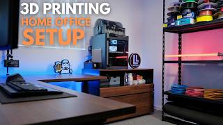 3D Printing Business Desk Setup – How to Build a Productive Workspace (at home)
