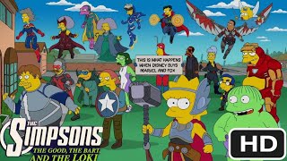 Lisa becomes Thor | The Good the Bart and the Loki | HD | Simpsons | Disney + | Part 3 |