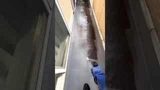 バルコニーの汚れ放置してない？#ガイヘキウォッシュ #外壁洗浄 #関東#関西#日本#exterior#exteriorcleaning