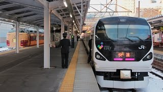 JR長野駅 Nagano Station, Local trains \u0026 Shinkansen