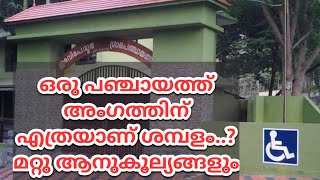 ഒരു പഞ്ചായത്ത് അംഗത്തിന് ലഭിക്കുന്ന ശമ്പളവും മറ്റ് ആനുകൂല്യങ്ങളും എന്തെല്ലാം. | KERALA ELECTION 2020